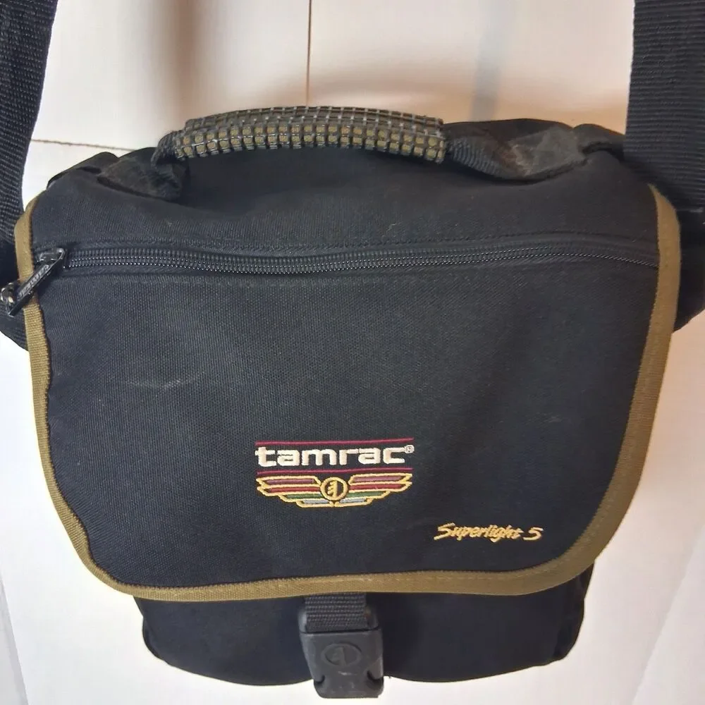 Tamrac Super Light 5 Camera Bag With Shoulder Strap Black Padded